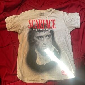 Scarface Graphic Tee in White